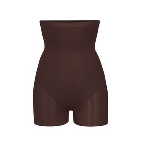 SIMPLY BARE HIGH-WAISTED SHORTIE | COCOA