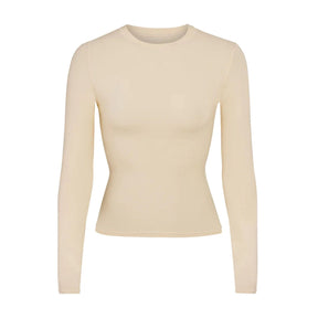 FITS EVERYBODY LONG SLEEVE T-SHIRT | SAND
