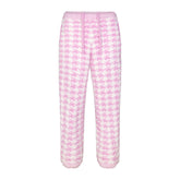 COZY KNIT UNISEX JOGGER | PETAL HOUNDSTOOTH