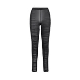 MILKY SHEER HIGH-WAISTED LEGGING | OBSIDIAN