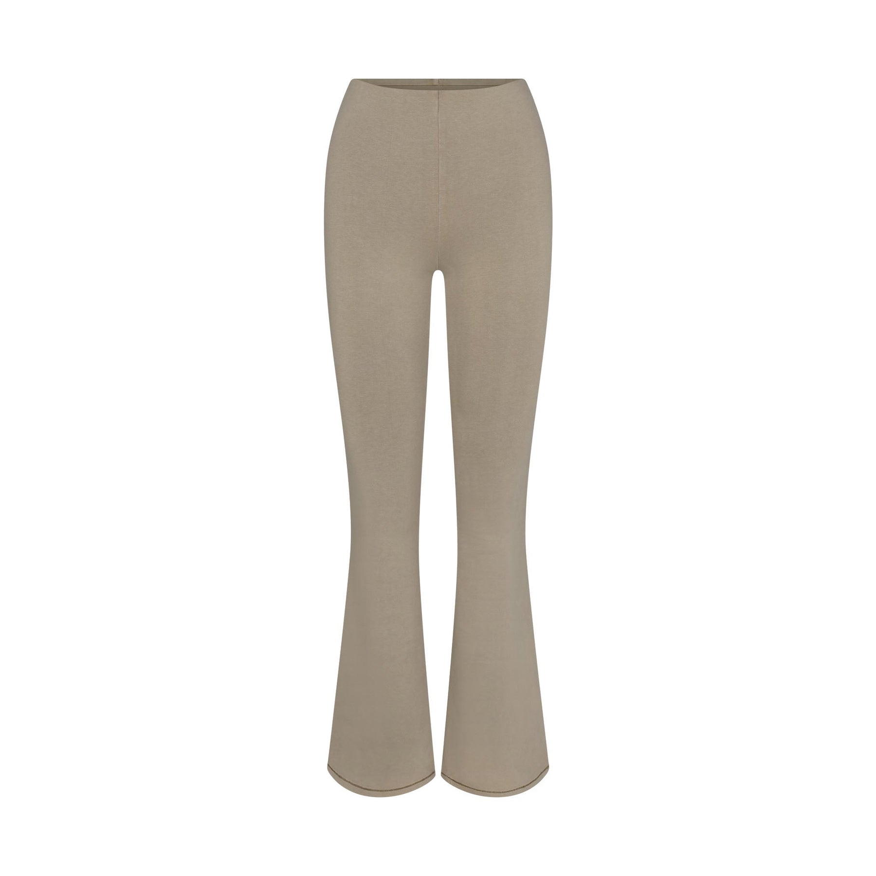 OUTDOOR HIGH-WAISTED FLARE LEGGING | TAUPE