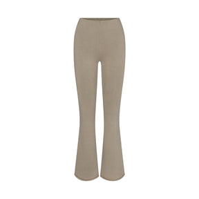 OUTDOOR HIGH-WAISTED FLARE LEGGING | TAUPE