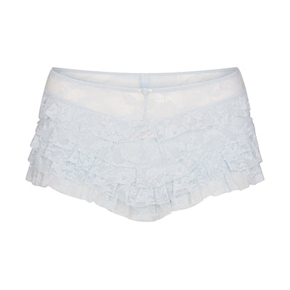 Stretch Lace Ruffle Short