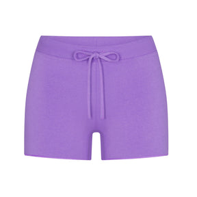 COTTON JERSEY SHORT | ULTRA VIOLET