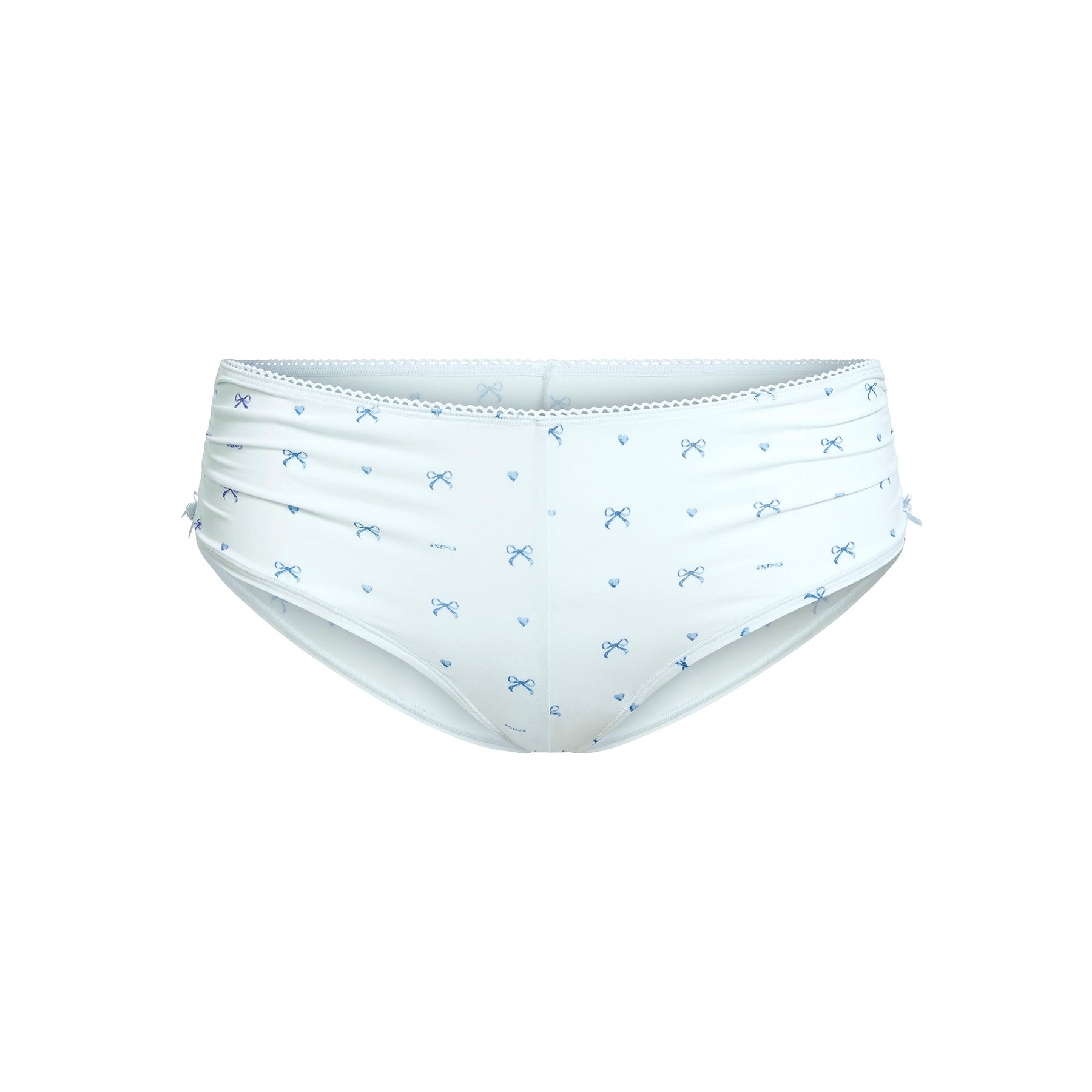 FITS EVERYBODY PICOT TANK AND HIPSTER SET | CLOUD BOW PRINT