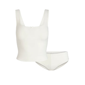 FITS EVERYBODY PICOT TANK AND HIPSTER SET | MARBLE