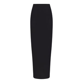 SOFT LOUNGE LONG SKIRT | ONYX