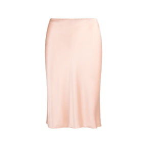 SILK MIDI SKIRT | VILLA