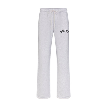 Cotton Fleece Logo Classic Straight Leg Pant