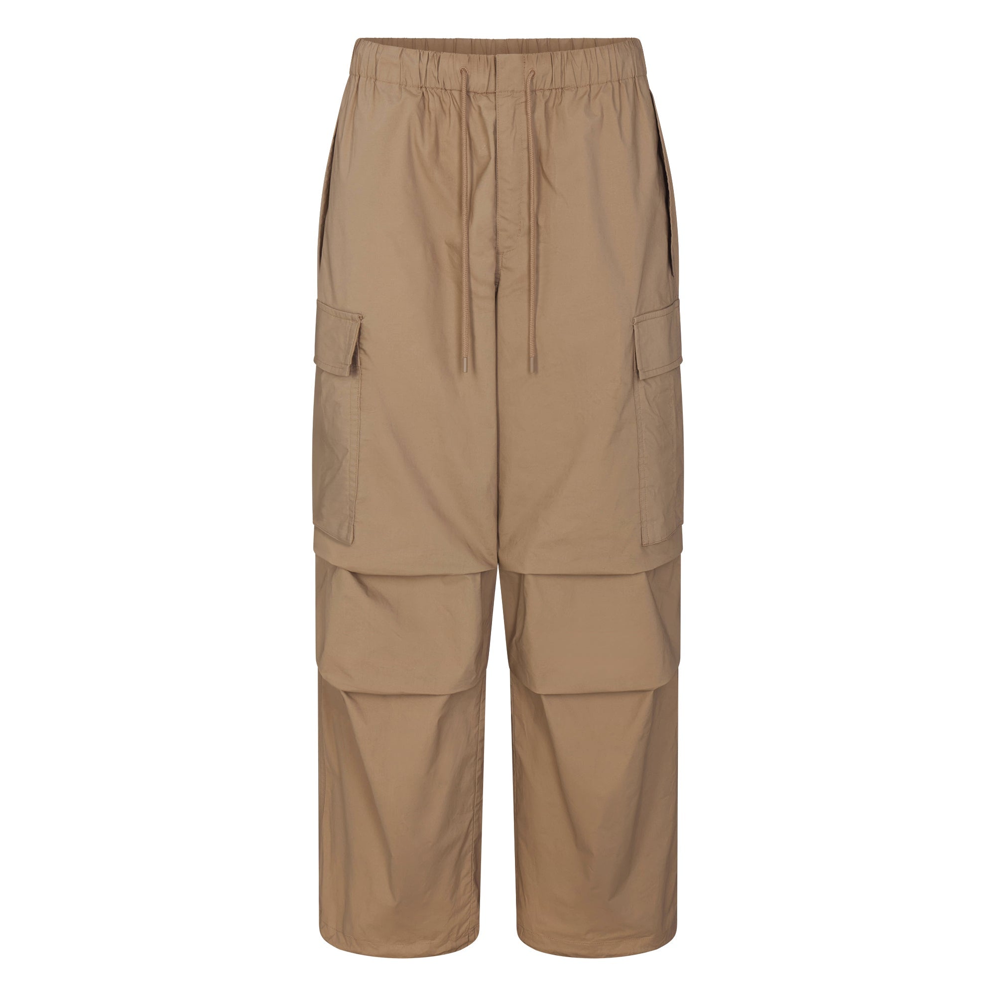 Woven Cotton Oversized Low Rise Cargo Pant