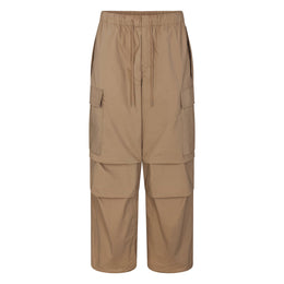 Woven Cotton Oversized Low Rise Cargo Pant