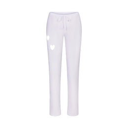 WORN IN JERSEY HEART STRAIGHT LEG PANT | SNOW
