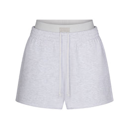 Cotton Fleece Double Waistband Short