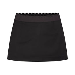Satin Mini Skirt