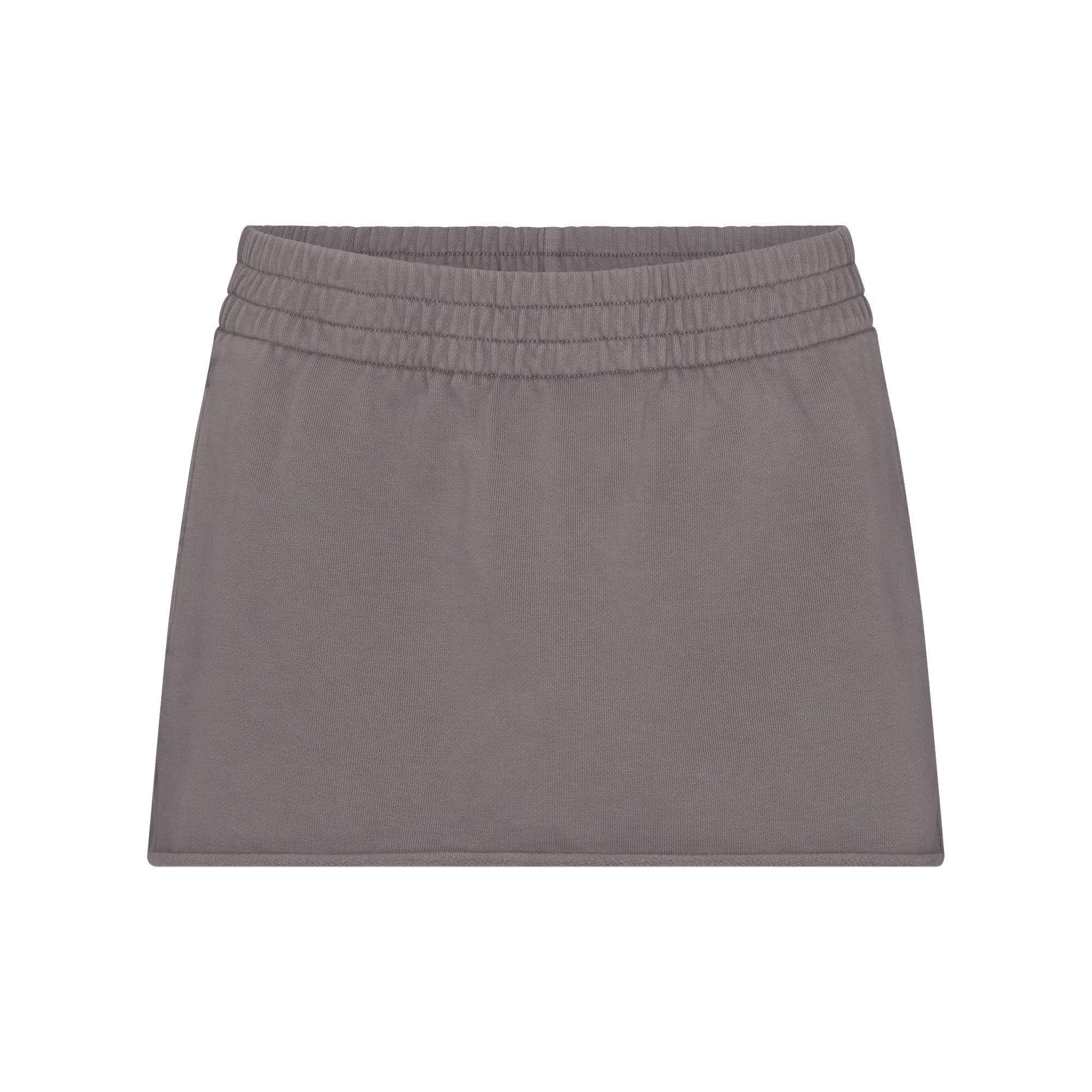 Boyfriend Fleece Mini Skirt