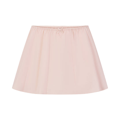 Poplin Apparel Mini Skirt