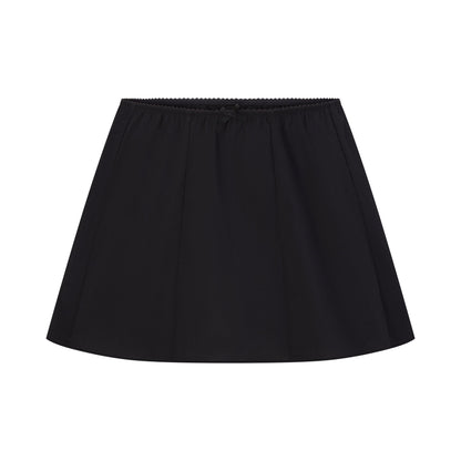 Poplin Apparel Mini Skirt