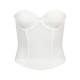 SPRING INTIMATES CORSET | MARBLE BOW TULLE