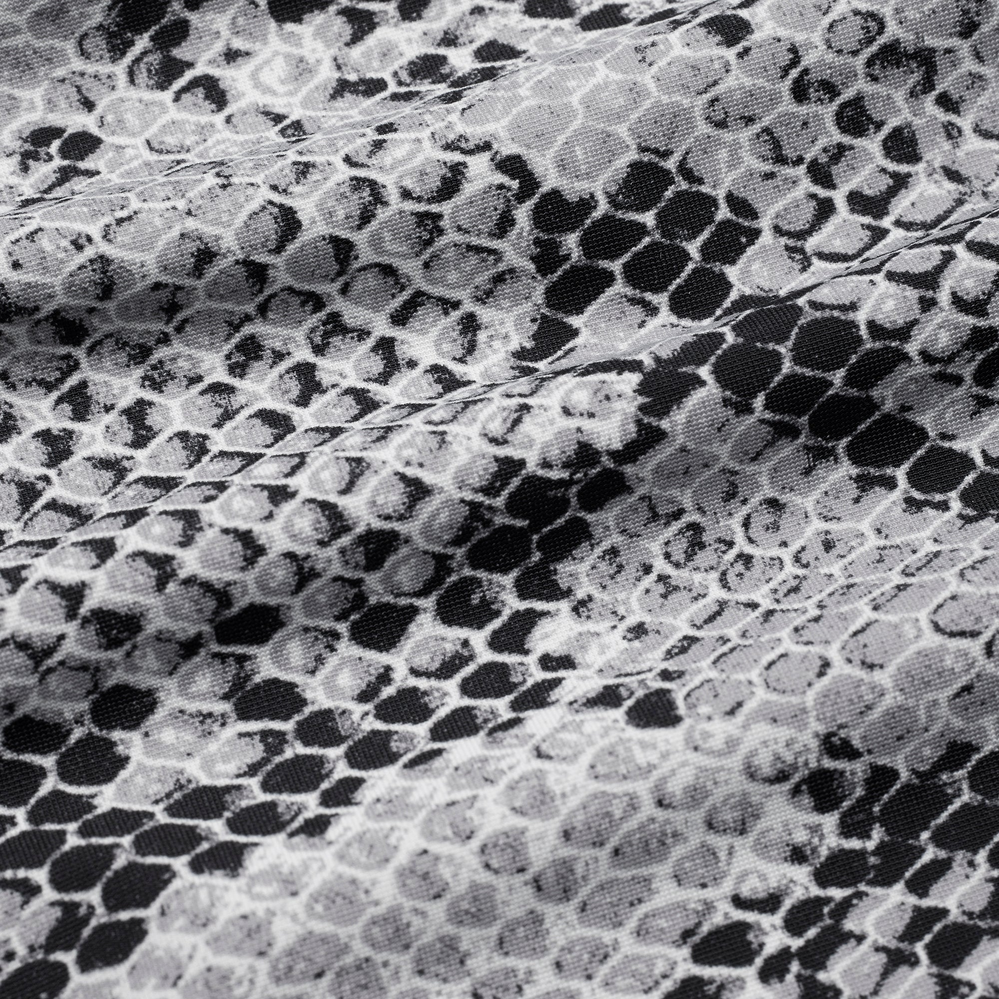 CLING MATTE MIDI DRESS | CHROME SNAKESKIN PRINT