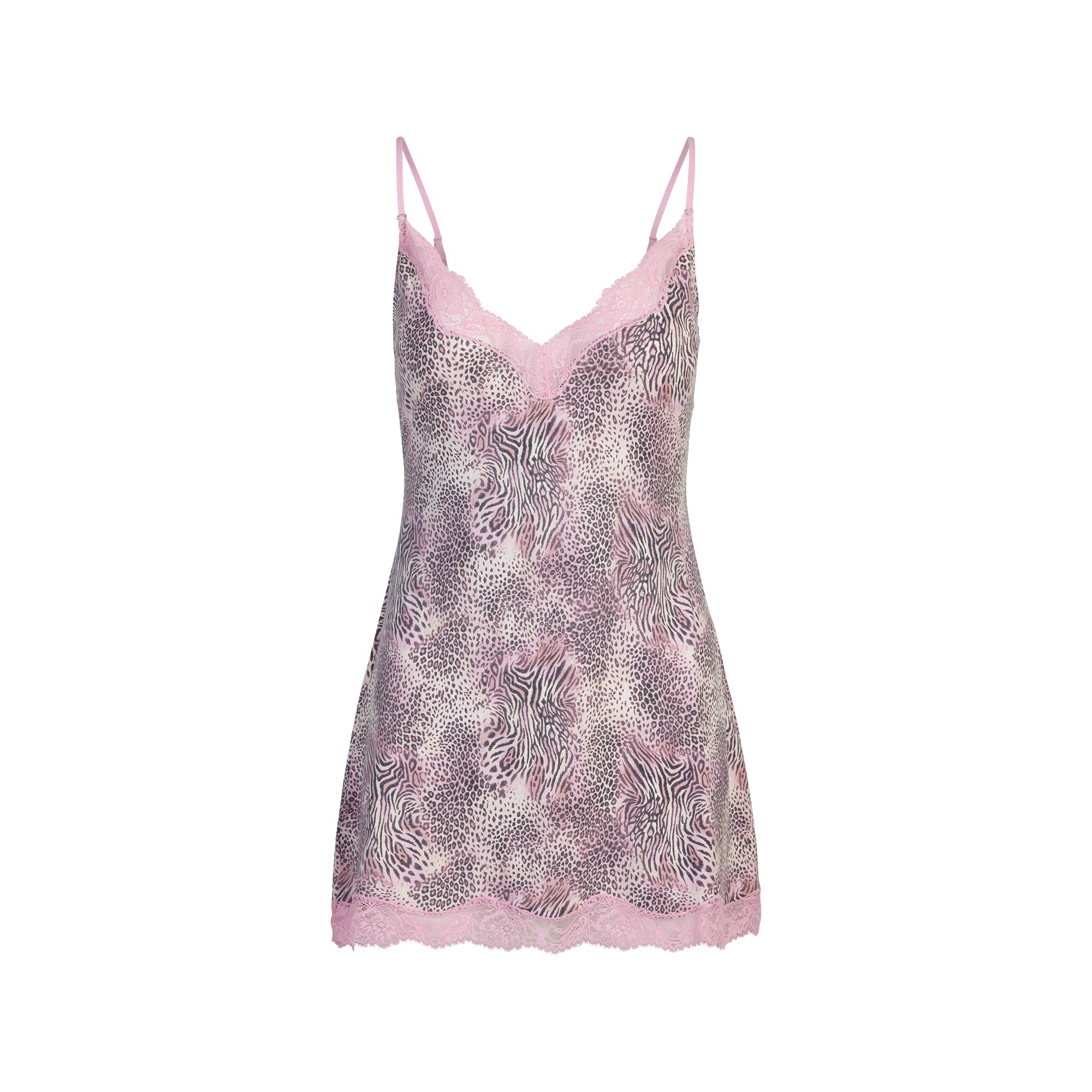 Skims Sleep Lace Mini Dress