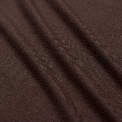 SMOOTH LAYERS TURTLENECK LONG DRESS | ESPRESSO