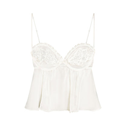 Skims Romance Babydoll Top and String Thong Set