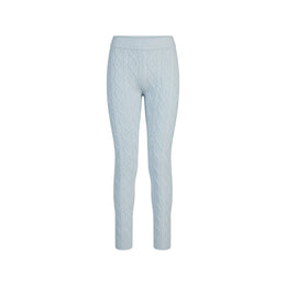 SWEATER KNITS CABLE KNIT LEGGING | ZEN BLUE