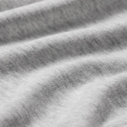 COTTON JERSEY FOLDOVER CAPRI | LIGHT HEATHER GREY