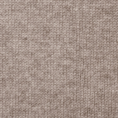 WOOL CASHMERE ZIP UP MOCK NECK SWEATER | LINEN