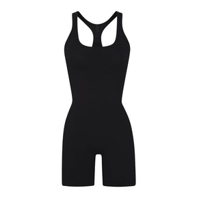 OUTDOOR MID THIGH ONESIE | ONYX