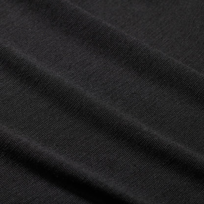 SHEER MODAL LONG SLEEVE TURTLENECK BODYSUIT | ONYX