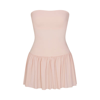 Poplin Apparel Mini Tube Dress