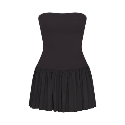 Poplin Apparel Mini Tube Dress