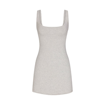 Cotton Jersey Mini Dress