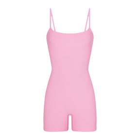 SOFT LOUNGE SCOOP ONESIE | BUBBLE GUM