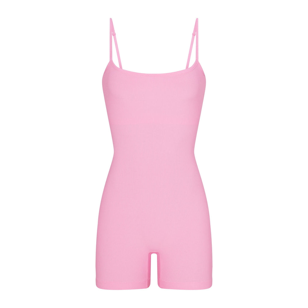 SOFT LOUNGE SCOOP ONESIE | BUBBLE GUM