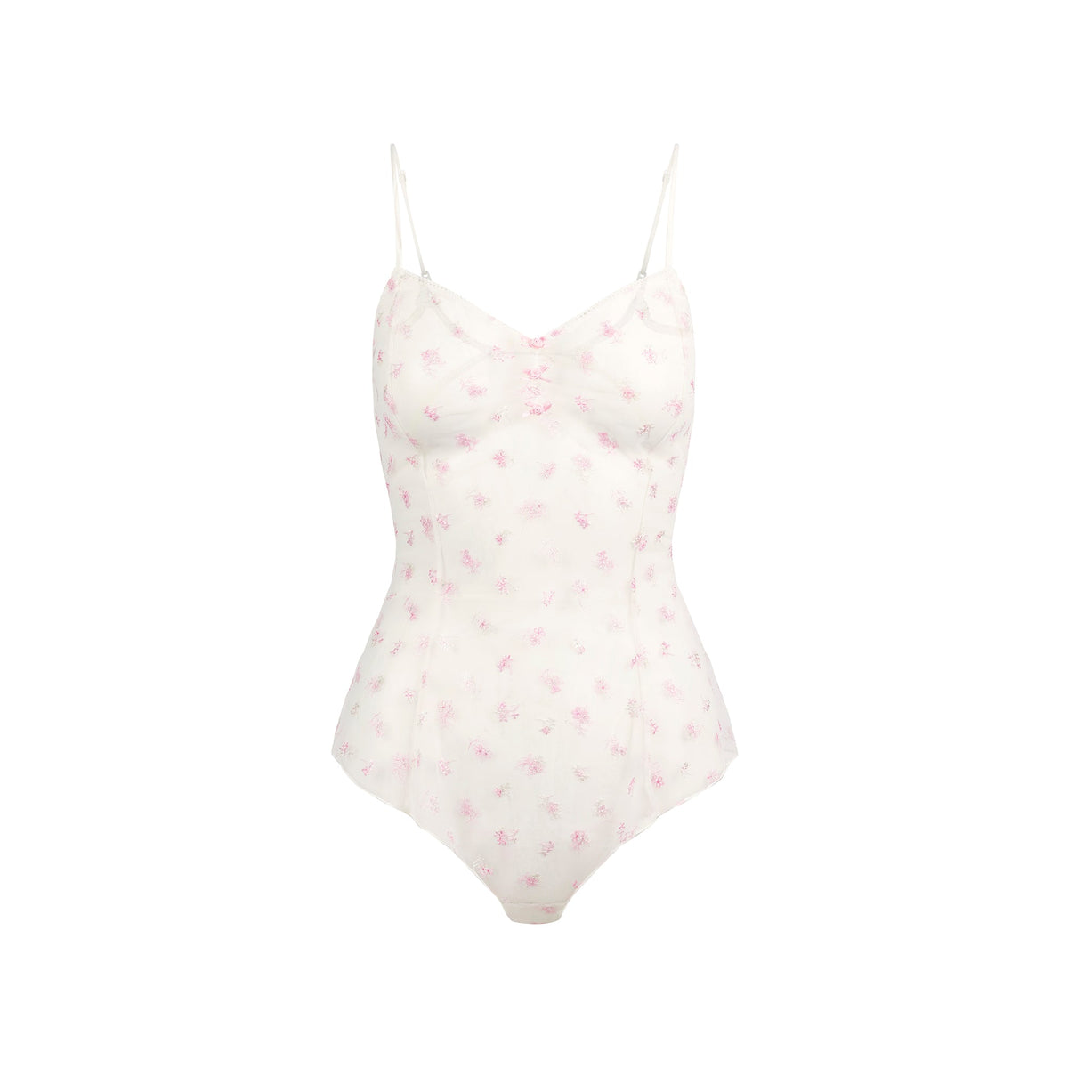 SPRING INTIMATES TEDDY | MARBLE MULTI TULLE