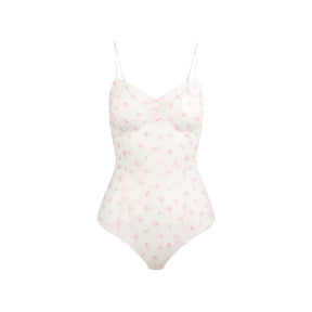 SPRING INTIMATES TEDDY | MARBLE MULTI TULLE