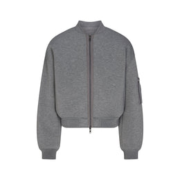 Neoprene Outerwear Reversible Bomber Jacket