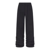 FLEECE LOUNGE OVERSIZED PANT | STORM