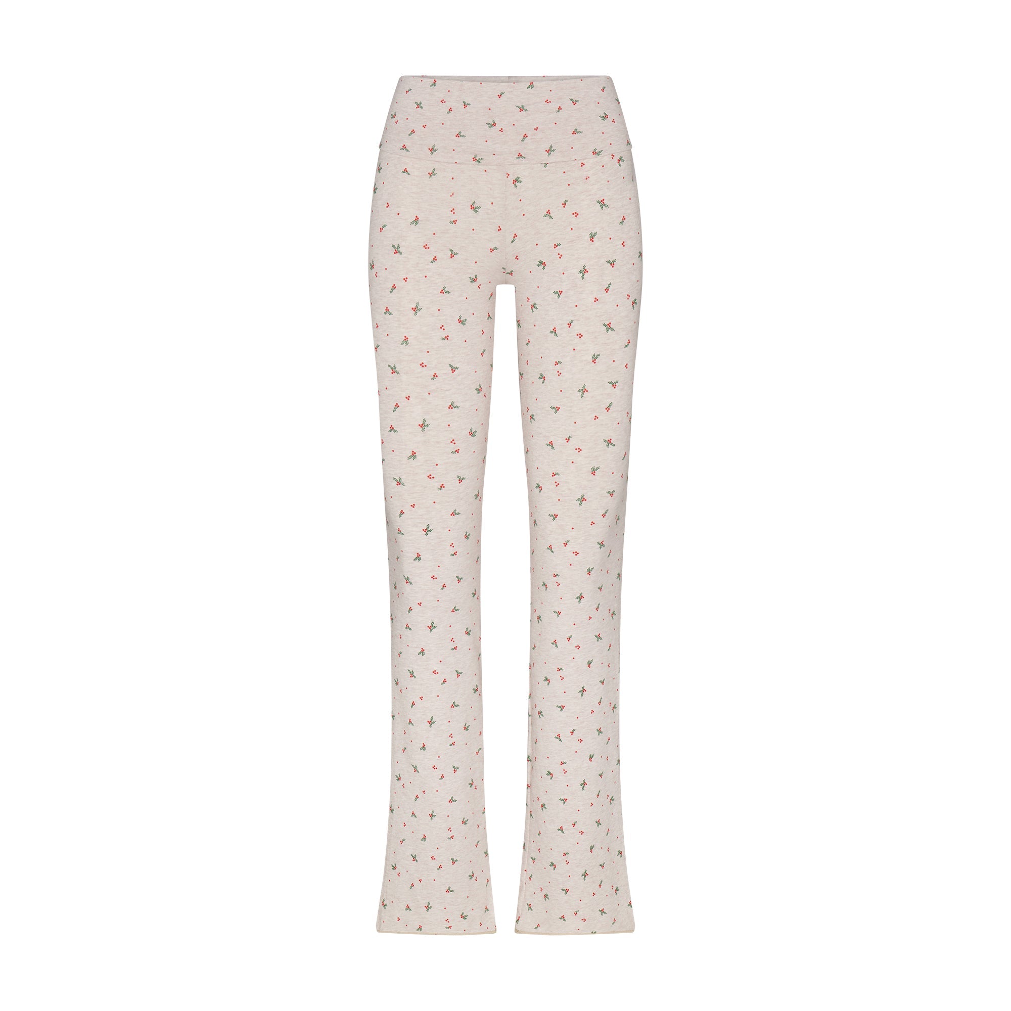 Cotton Jersey Foldover Pant
