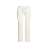 COTTON JERSEY LOW RISE CROP PANT | MARBLE