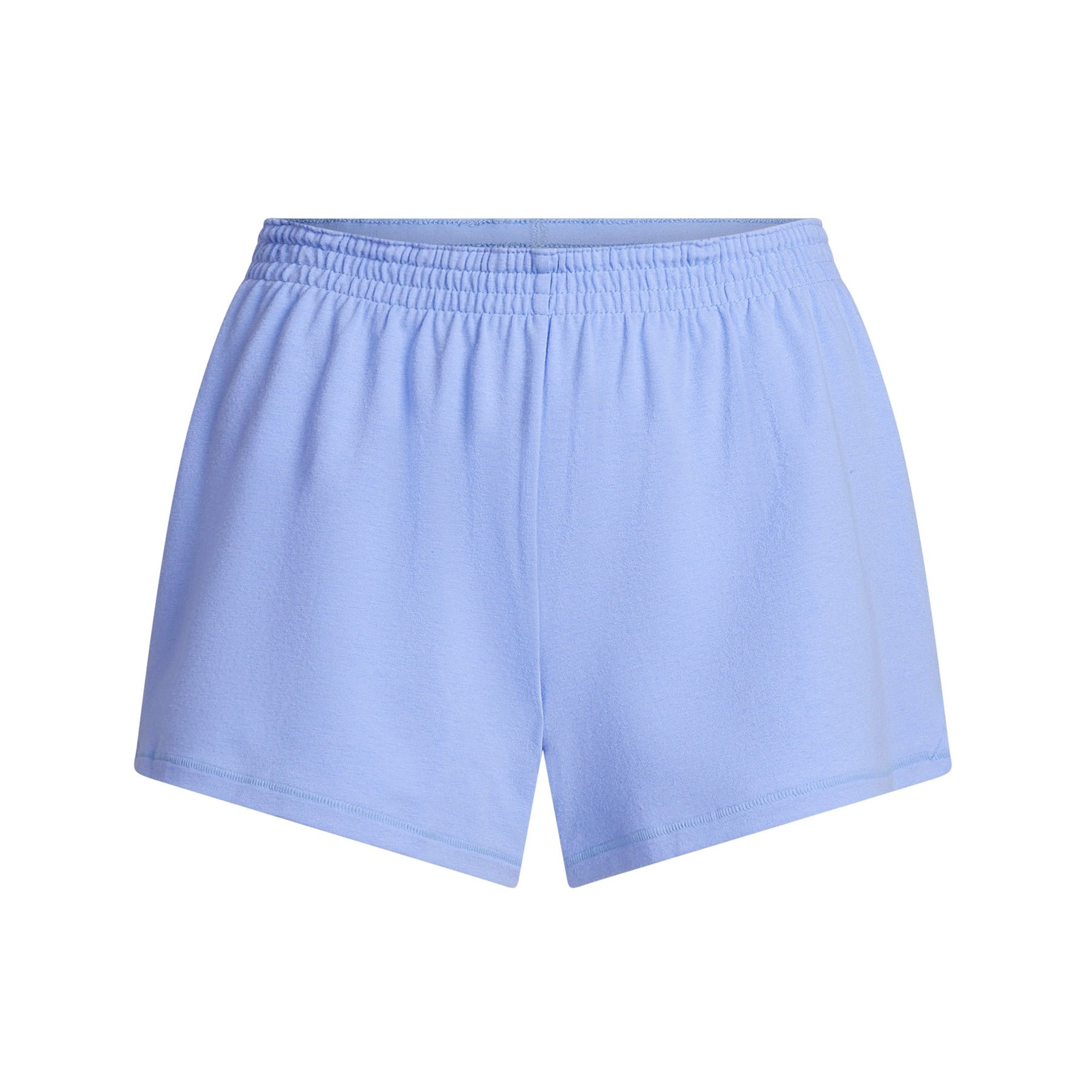 COTTON JERSEY LOOSE SHORT | BLUE VIOLET