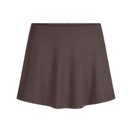 SMOOTH LAYERS MINI SKORT | RAISIN
