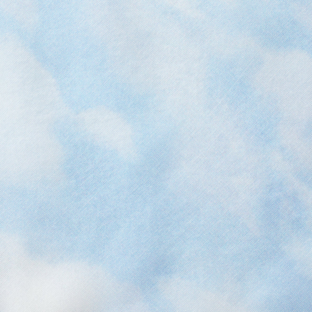 SKIMS ROMANCE LONG SLIP DRESS | BLUE QUARTZ CLOUD PRINT