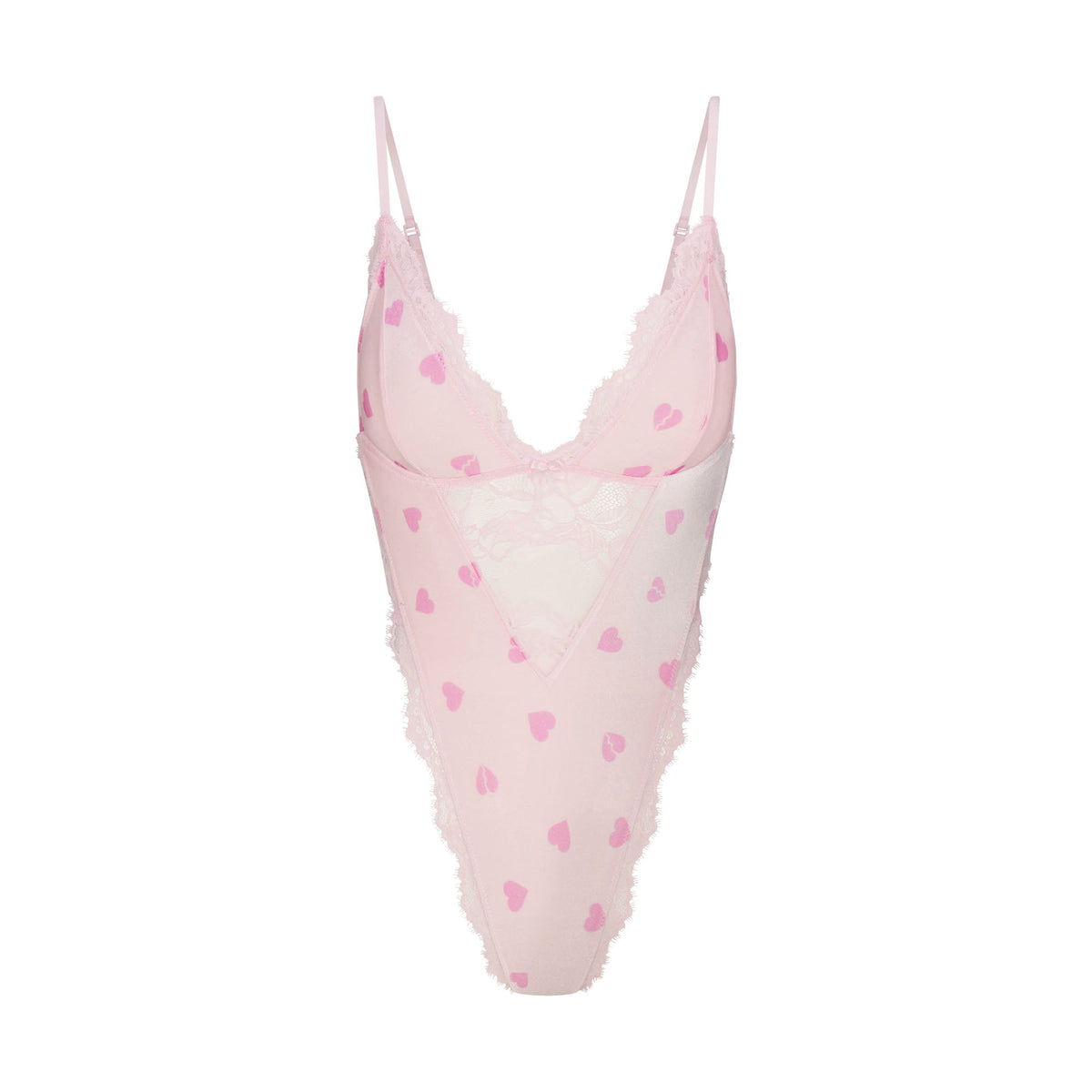 VELVET LACE TEDDY | CHERRY BLOSSOM HEART BREAKER