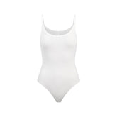 DROP NEEDLE POINTELLE CAMI BODYSUIT | SNOW