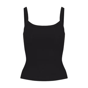 SOFT LOUNGE SCOOP NECK TANK | ONYX