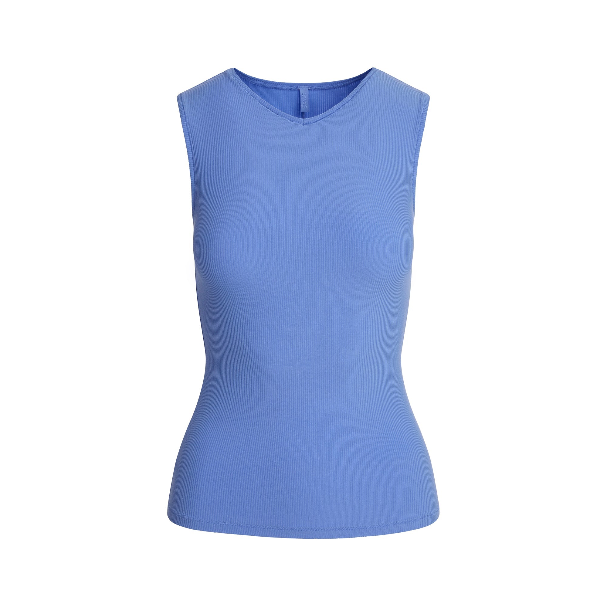 SOFT LOUNGE V NECK TANK | CIELO