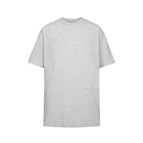 RELAXED TEES OVERSIZED LONG T-SHIRT | LIGHT HEATHER GREY